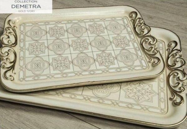 Roy King Sezzatını Vl-42 Demetra Avorıo Tepsi 49*37 Cm - Image 1