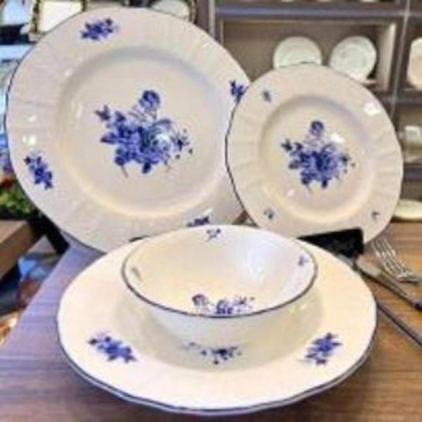 Roy King Roy Kıng Blue Garden 62 Prç. Yemek Takımı - Image 1