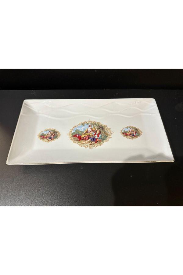 Roy King Lemoges Sweets Dikdörtgen Sunum Tabak 36*18*3 Cm - Image 1
