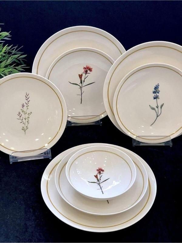 Roy King Royking Lavander All Design 24 Parça Yemek Takımı Lvn 001 - Image 1
