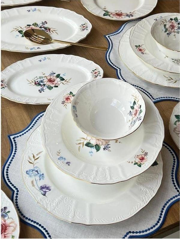 Roy King Lıttle Garden 62 Prç. Yemek Takımı - Image 1