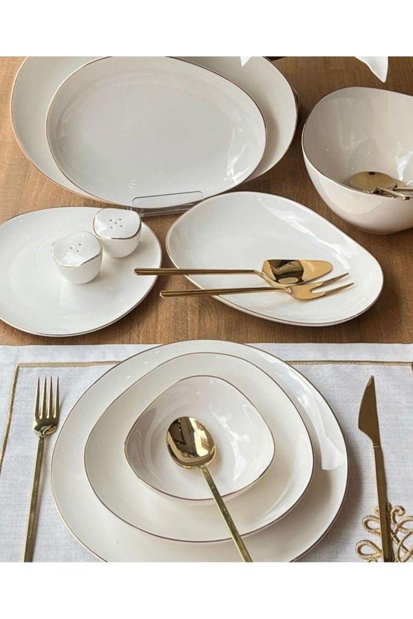 Roy King Coolwawe 54 Prç. Yemek Takımı Gold - Image 1