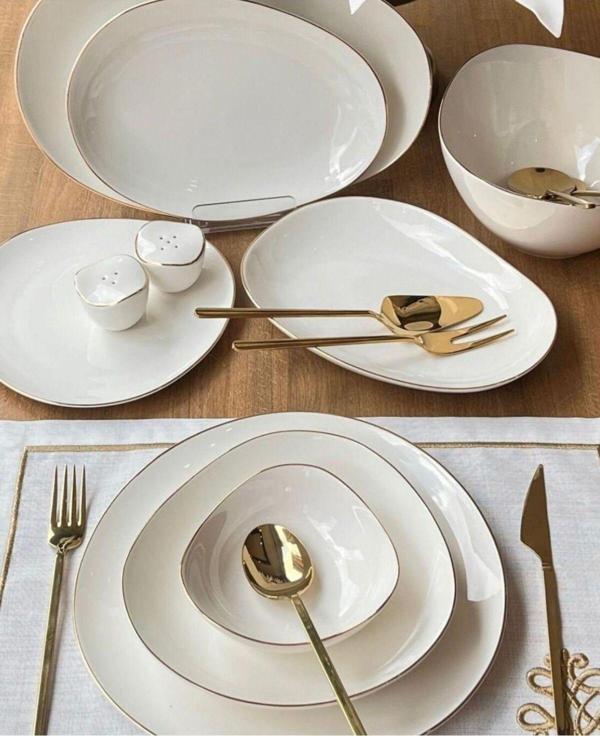 Roy King Coolwawe 54 Prç. Yemek Takımı Gold - Image 1