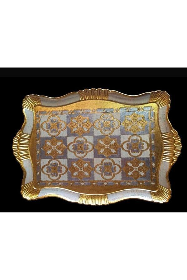 Roy King Sezzatını Vl-73 Medıum Carded Dikdörtgen Tepsi 48*34 Cm - Image 1