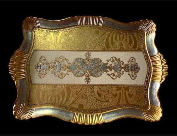 Roy King Sezzatını Vl-80 Medıum Carded Dikdörtgen Tepsi 48*34 Cm - Image 1