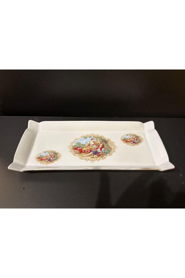 Roy King Lemoges Dikdörtgen Sunum Tabak 33*15*4 Cm - Image 1