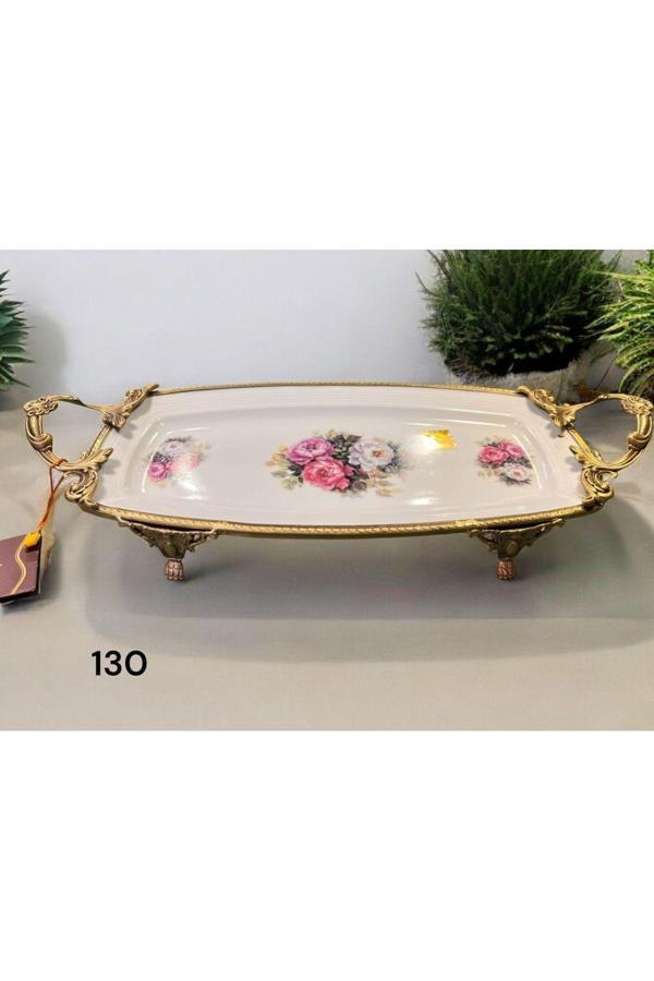 Roy King Antique Dikd.Sunum Tabak 36*15*8 - Image 1