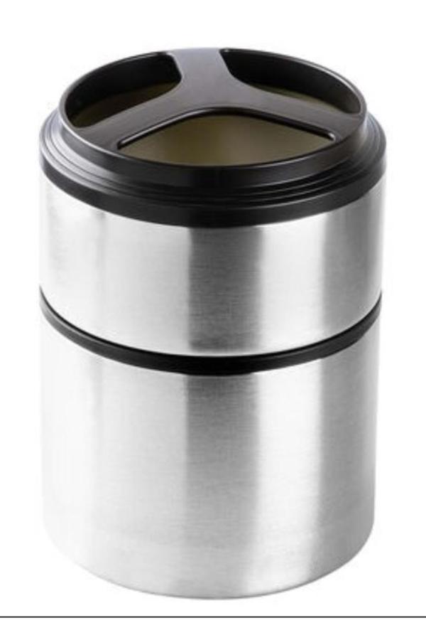 Tedemeı Yeşil 2 Katlı Paslanmaz  Çelik Yuvarlak Termos 1.5L (Elvin Home Concept) - Image 1