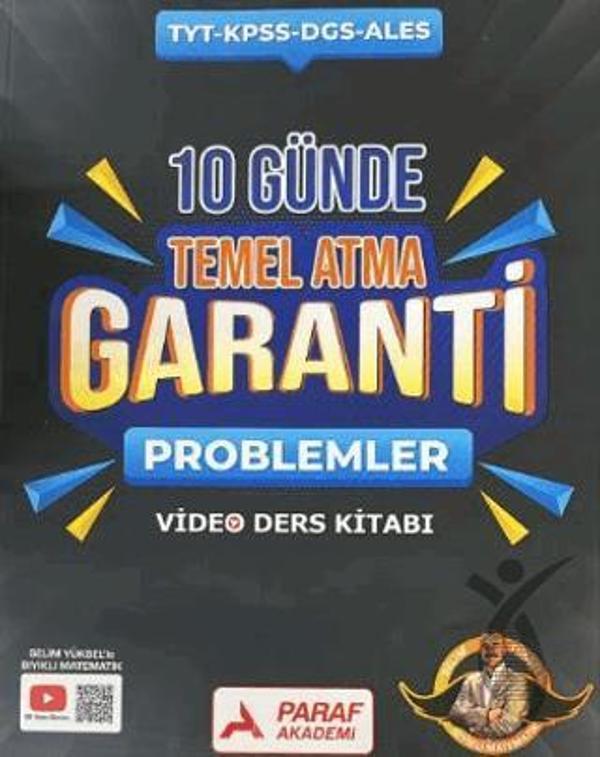 10 Günde Temel Atma Garanti Problemler - Paraf Yayınları - Image 1