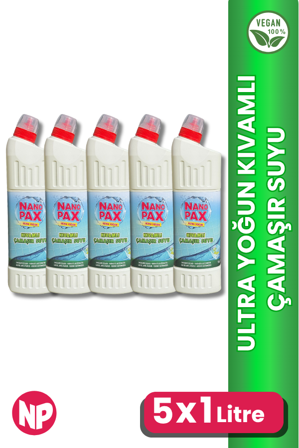 ULTRA YOĞUN KIVAMLI ÇAMAŞIR SUYU (DUCT AĞIZLI) 5 x 1lt - Image 1