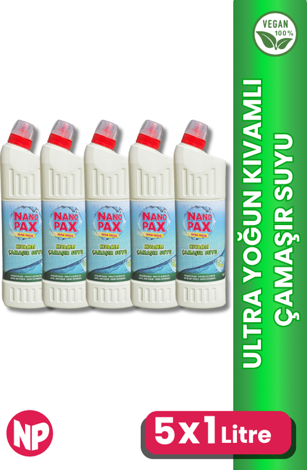 ULTRA YOĞUN KIVAMLI ÇAMAŞIR SUYU (DUCT AĞIZLI) 5 x 1lt - Image 1