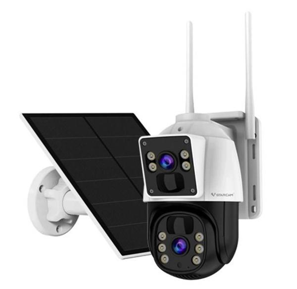 Novacom BG66DR-4G 3MP 4mm Lens Vstarcam Sim Kartlı Solar Kamera - Image 1