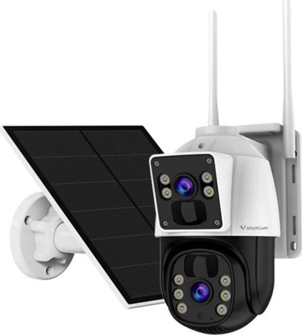 Novacom BG66DR-4G 3MP 4mm Lens Vstarcam Sim Kartlı Solar Kamera - Image 1