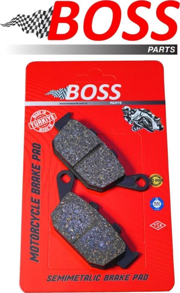BS496 HONDA CBR 250 DRİFT L RKS R250 ARKA FREN BALATASI (BOSS) - Image 1