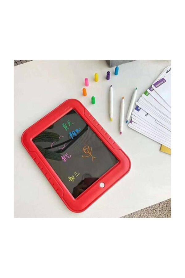 Magic Pad Çocuk Eğitici Sihirli Işıklı Kalemli Öğretici Pili Pad - Image 1