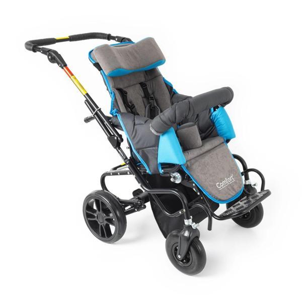 Comfort Plus Size 1 Engelli Çocuk Puseti | Katlanabilir Alüminyum Gövde, 5 Noktalı Emniyet Kemerli,  - Image 1