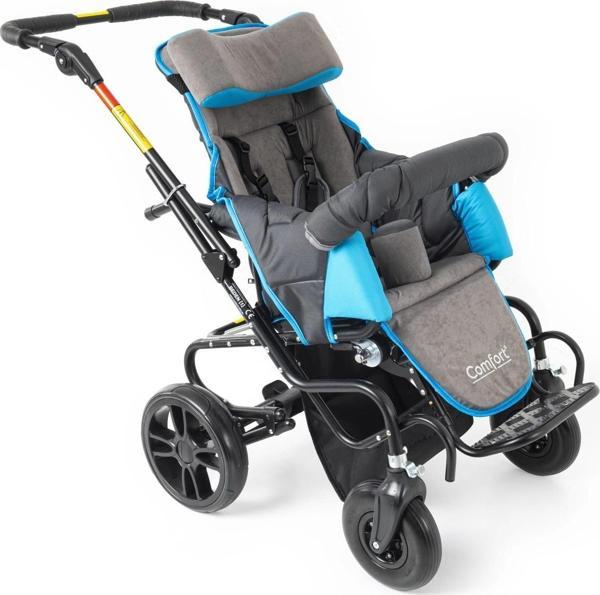 Comfort Plus Size 1 Engelli Çocuk Puseti | Katlanabilir Alüminyum Gövde, 5 Noktalı Emniyet Kemerli,  - Image 1