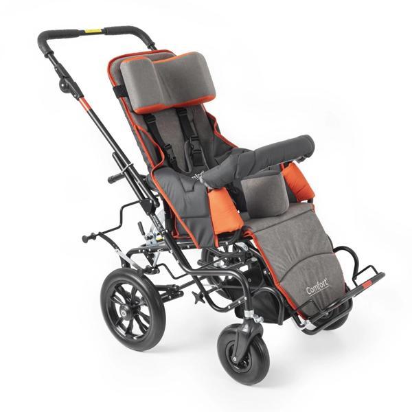 Comfort Plus Size 4 Engelli Çocuk Puseti | Katlanabilir Alüminyum Gövde, 5 Noktalı Emniyet Kemerli,  - Image 1