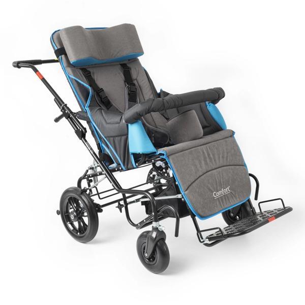 Comfort Plus Size 8 Engelli Yetişkin Puseti | Katlanabilir Alüminyum Gövde, 5 Noktalı Emniyet Kemerl - Image 1
