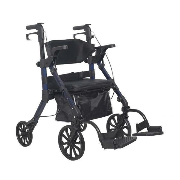 Loco Wheelator Alüminyum Rollator | Katlanabilir Yapısı, Güvenli Fren Sistemi ve Yüksek Taşıma Kapas - Image 1