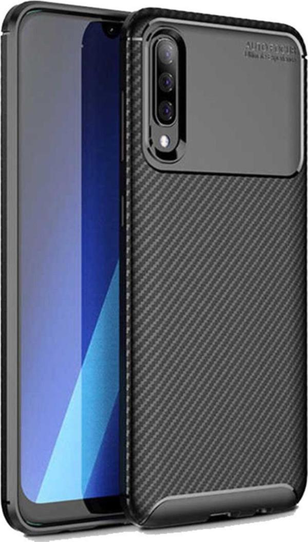 Coverzone Honor 20 Kılıf Karbon Delüx Tpu Silikon Siyah - Image 1