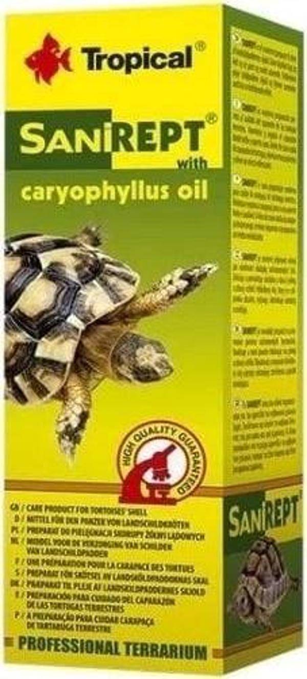Tropical Sanirept Karanfil Yağlı Kaplumbağa Kabuk Sağlığı Destekleyici 15 Ml - Image 1