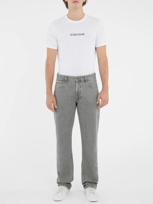 Guess Jeans GJ G16 STRAIGHT Erkek Gri Jeans M5GA1BD5LW2-GJHE - Image 1