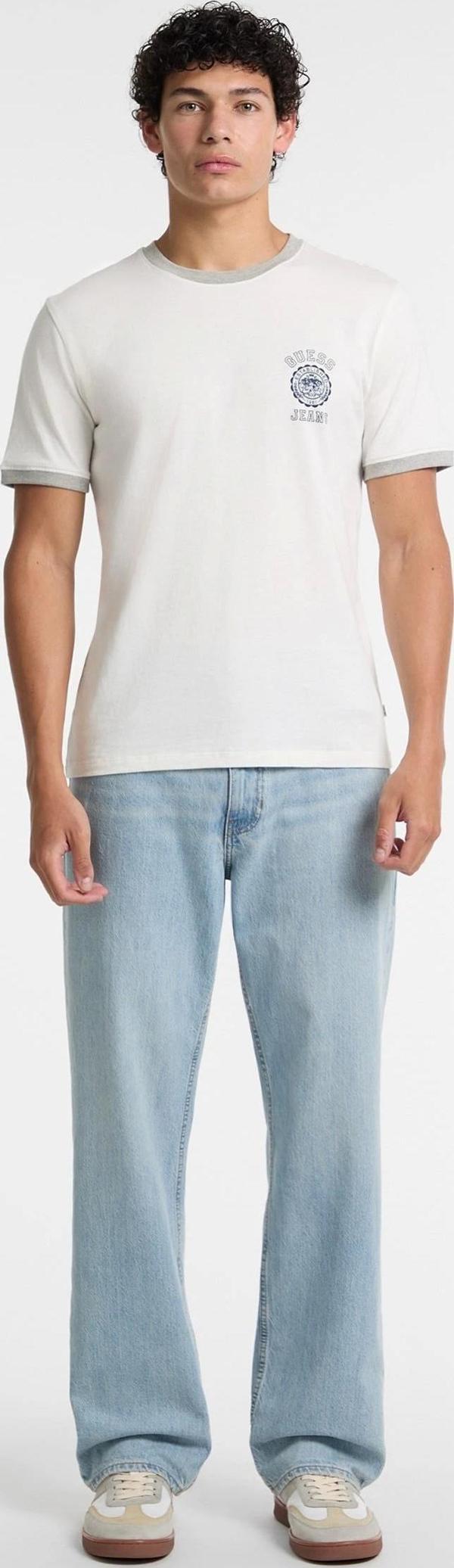 Guess Jeans GJ G15 RELAXED TAPER Erkek Mavi Jeans M5GA90D5M51-GAL1 - Image 1
