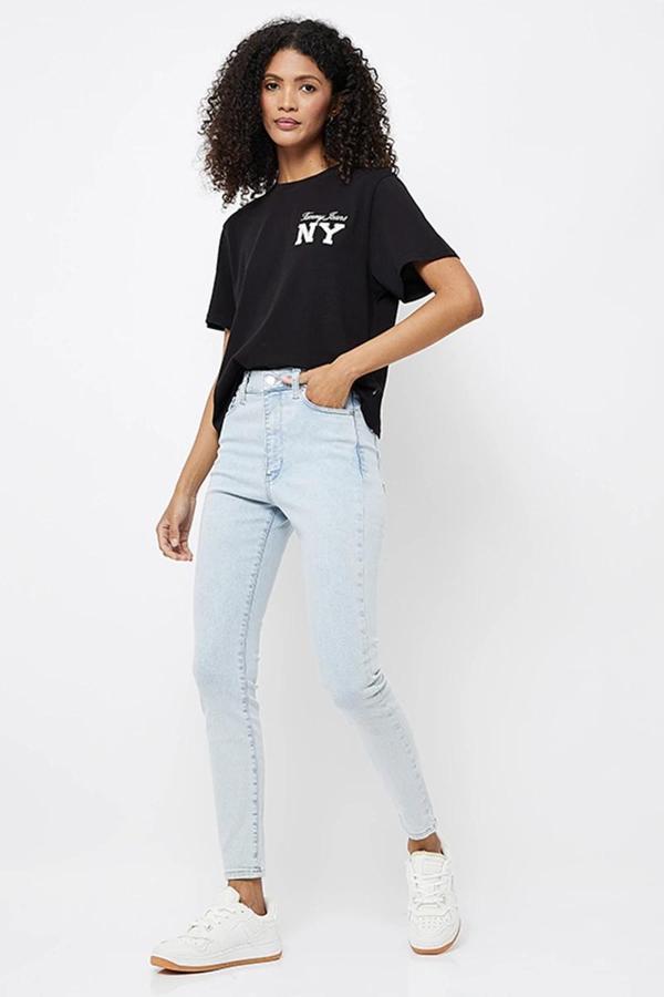 Tommy Hilfiger SYLVIA HGH SSKN BG4216 Kadın Denim Jeans DW0DW175891AB - Image 1