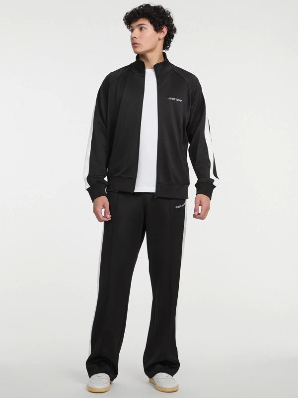 Guess Jeans GJ TRICOT TRACK PANT Erkek Siyah Eşofman Altı M5GB58KB212-JBLK - Image 1
