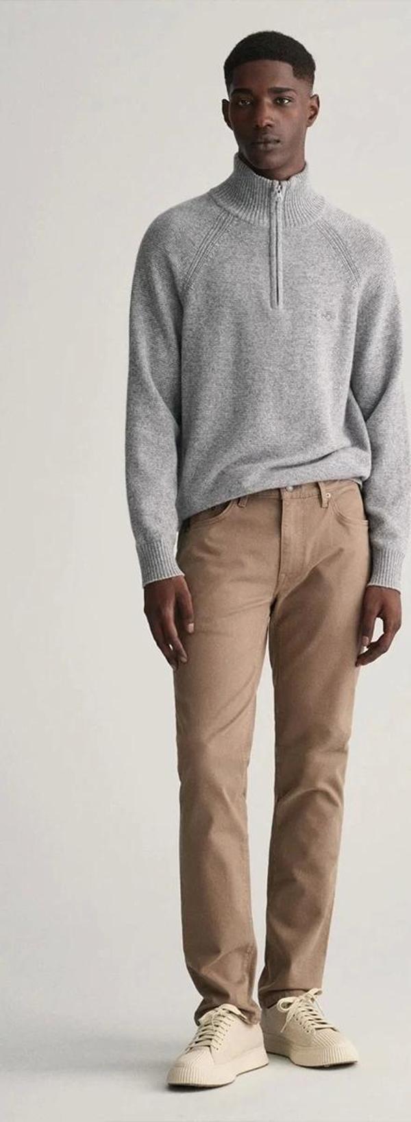 GANT Erkek Kahverengi Slim Fit Jean - Image 1