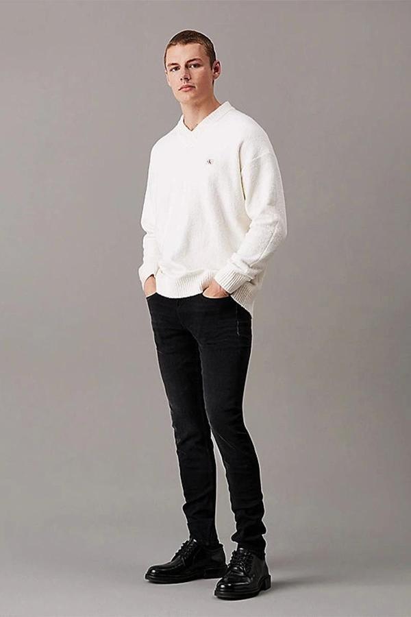 CK Jeans SLIM TAPER Erkek DENIM Jeans J30J326842-1BY - Image 1