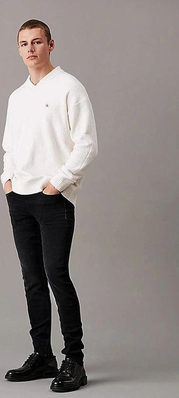 CK Jeans SLIM TAPER Erkek DENIM Jeans J30J326842-1BY - Image 1