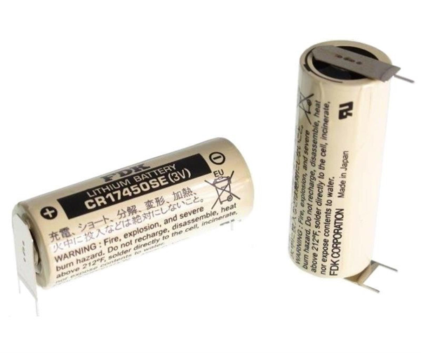SANYO / FDK 17450 SE 3 V LITHIUM PUNT. PİL - Image 1