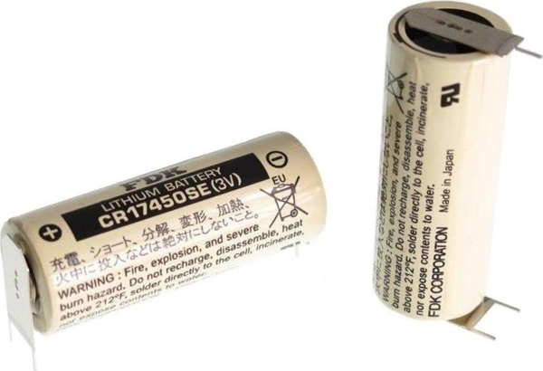 SANYO / FDK 17450 SE 3 V LITHIUM PUNT. PİL - Image 1