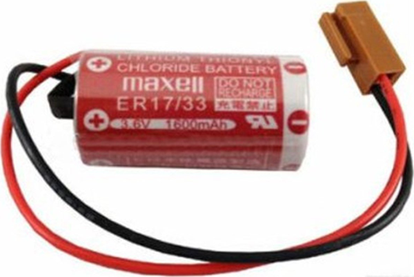 MAXELL ER-17/33 LITHIUM BATTERY 2 KABLOLU - Image 1