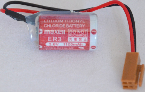 MAXELL ER-3 LITHIUM BATTERY KAHV. SOKET - Image 1