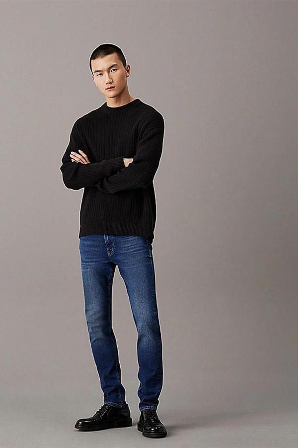 CK Jeans SLIM TAPER Erkek DENIM Jeans J30J325983-1BJ - Image 1