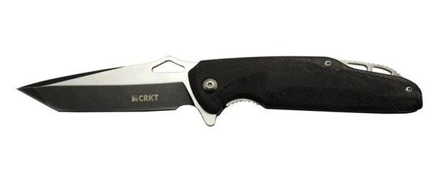 Crkt Predator 706 Cbk Siyah Kamp / Outdoor Çakı 21cm - Yarı Otomatik, Kemerlikli, Kutulu - Image 1