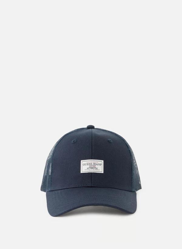 Guess Jeans GJ VINTAGE TRUCKER Erkek Lacivert Şapka M5GZ05WF8V1-A71W - Image 1