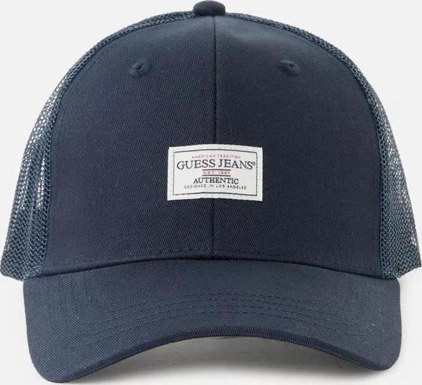 Guess Jeans GJ VINTAGE TRUCKER Erkek Lacivert Şapka M5GZ05WF8V1-A71W - Image 1
