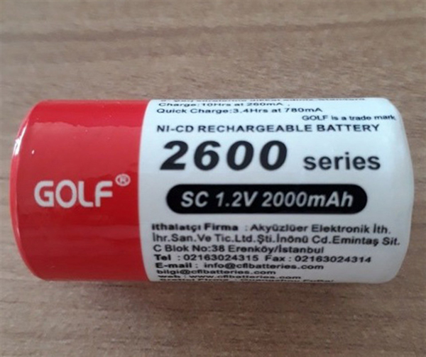 CFL 2600 MAH. SÜPÜRGE PİLİ - Image 1