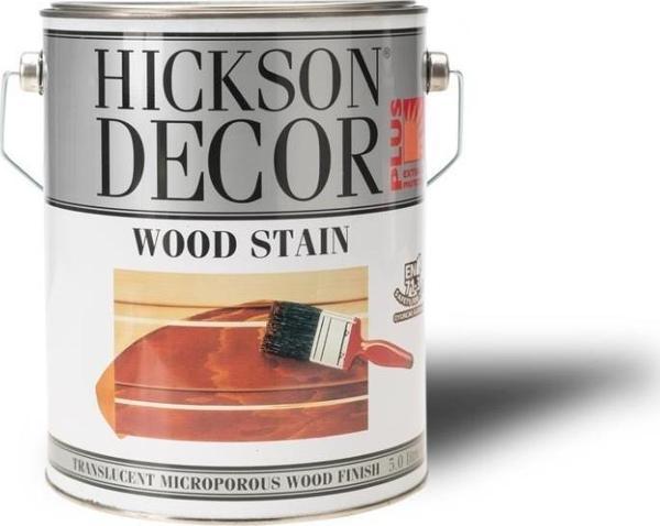 Hickson Decor Ultra Wood Stain - Renkli Ahşap Vernik 5lt-Rosewood - Image 1