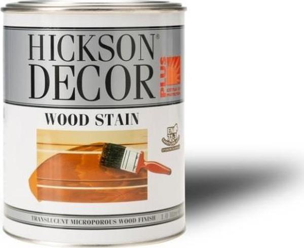 Hickson Decor Ultra Wood Stain - Renkli Ahşap Vernik 1lt-Teak - Image 1