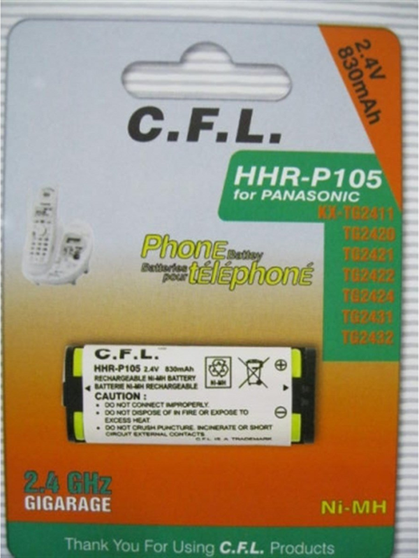 CFL P 105 2,4 830 MAH. - Image 1