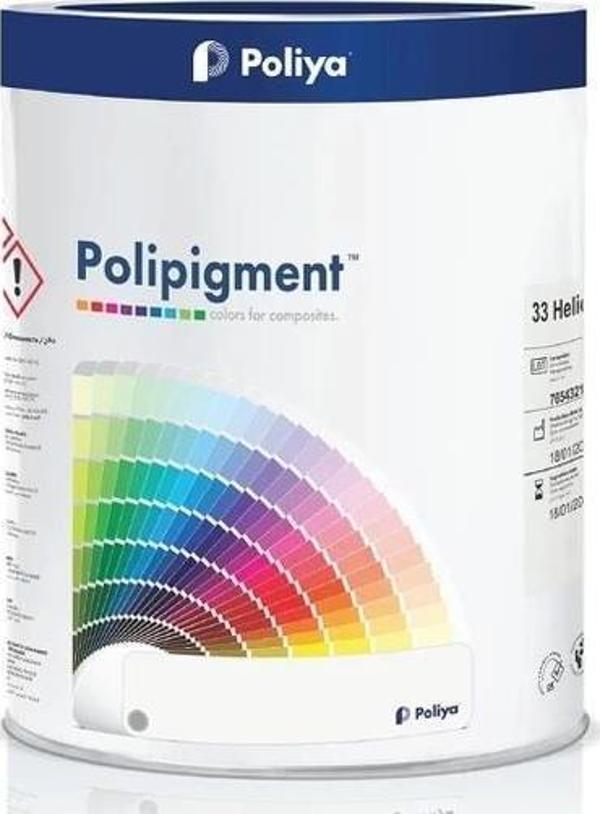 Polivaks Beyaz Pigment 1kg Siyah - Image 1