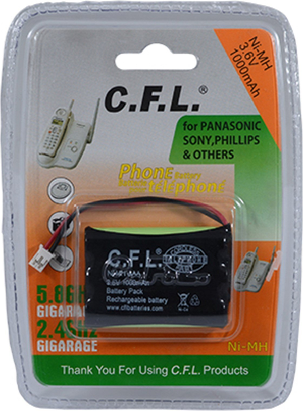 CFL 3,6 V İNCE 1000 MAH - Image 1