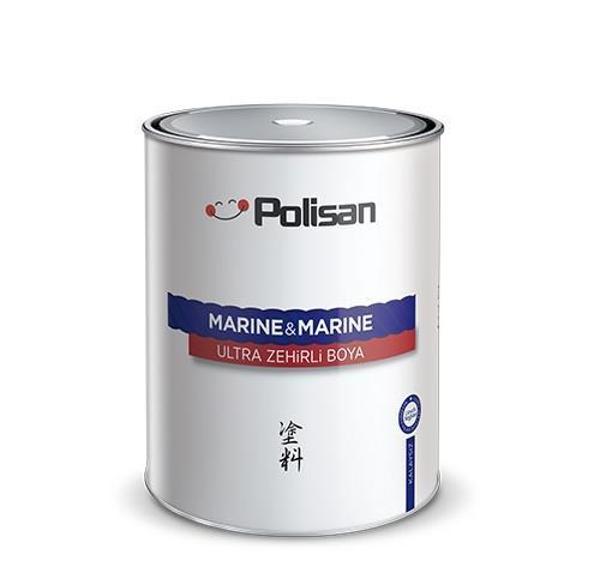 Polisan Marine Anti Aging Ultra Zehirli Boya Siyah-1kg - Image 1