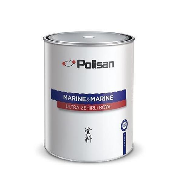 Polisan Marine Anti Aging Ultra Zehirli Boya Kırmızı-3.6kg - Image 1
