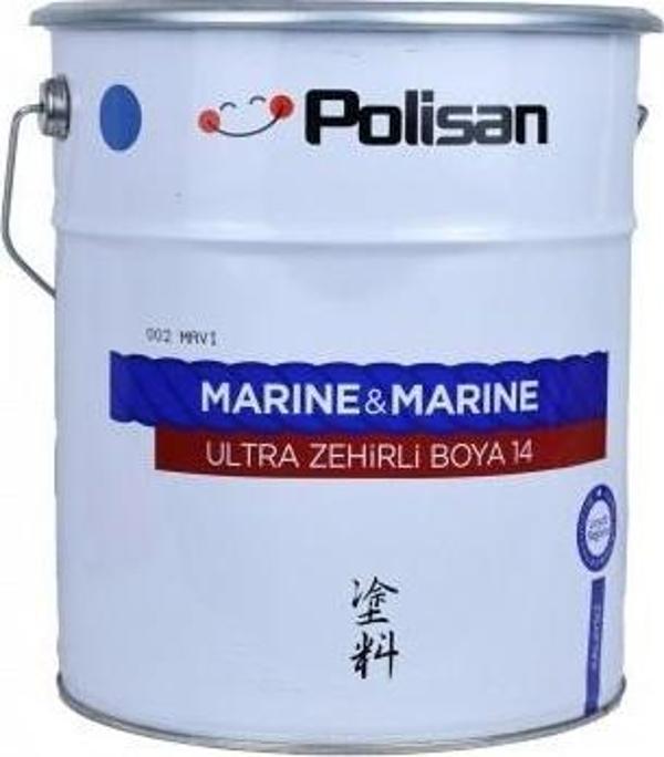 Polisan Marine Anti Aging Ultra Zehirli Boya Kırmızı-20kg - Image 1